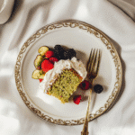 Gluten-Free Pistachio Cake with Ganache: A Unique, Flavor-Packed Dessert 6 gluten-free pistachio cake with berries and mascarpone
