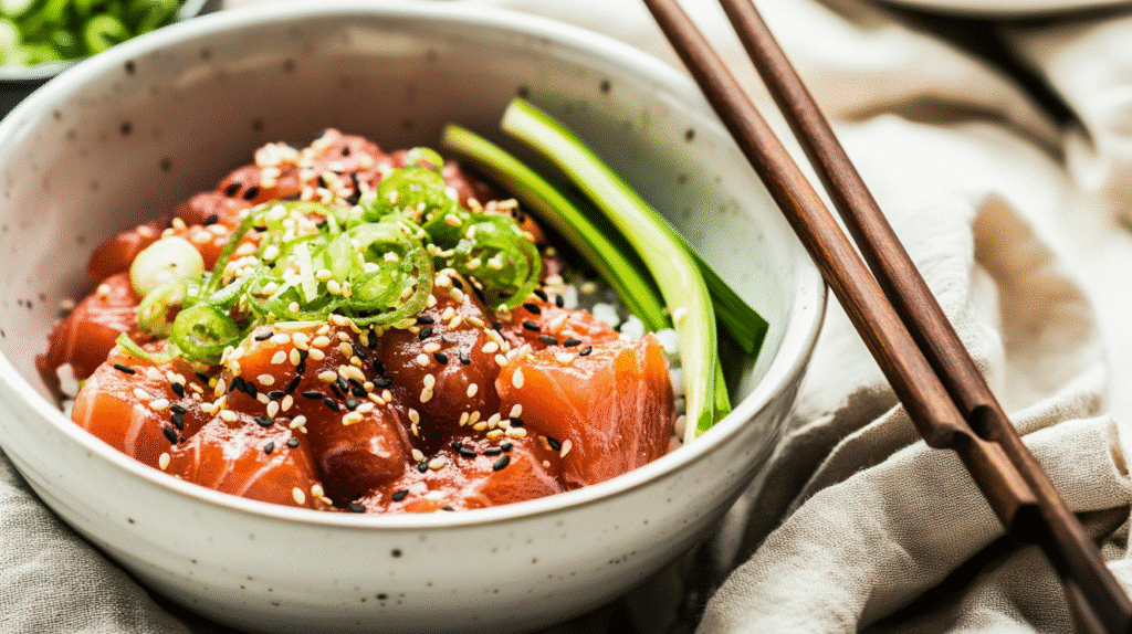 Spicy Tuna Bowls Gluten-Free – 5 Bold Tips for Easy Flavor-Packed Meals 7 finished spicy tuna bowl gluten-free version